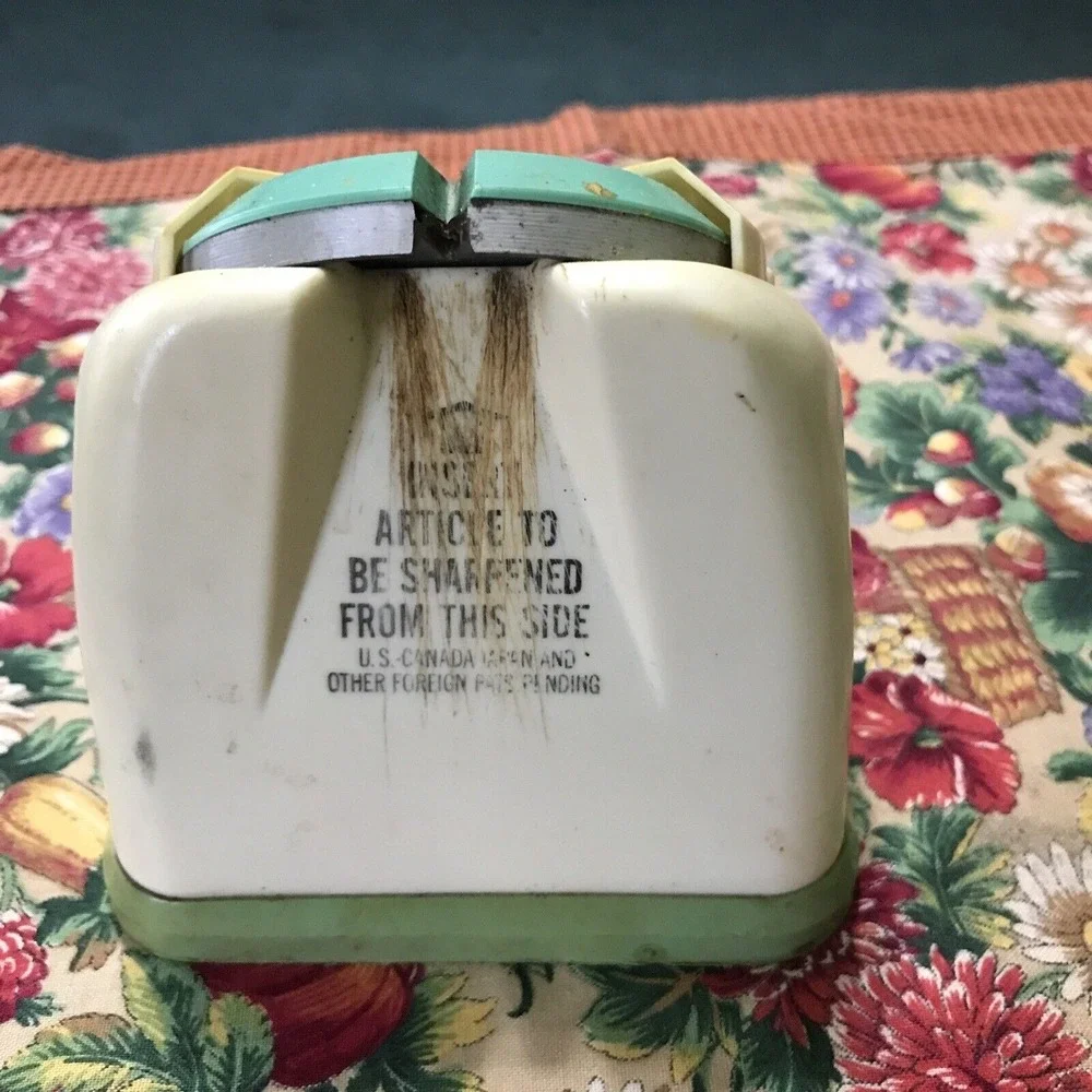 Vintage Dial-X SHARPENER dial a perfect edge - Sharpens Everything